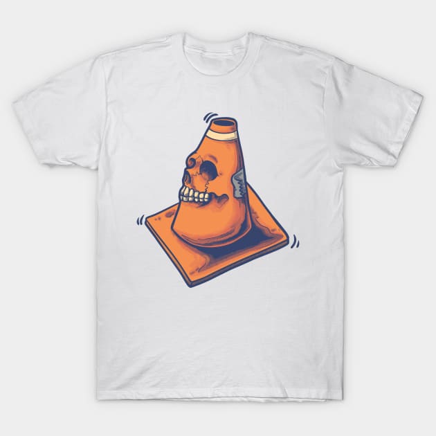 Traffic cone T-Shirt by phsycartwork